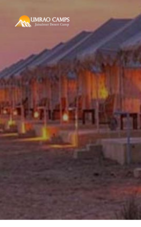 Stay at Luxury Swiss Desert Camps with AC & Geyser